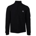 Ma.strum Funnel Longsleeve Polo Zwart