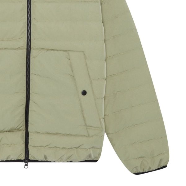 Mastrum Hooded Down Jas Licht Groen