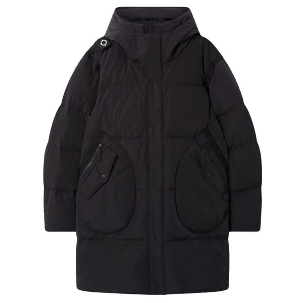 Ma.strum Long Down Parka Zwart