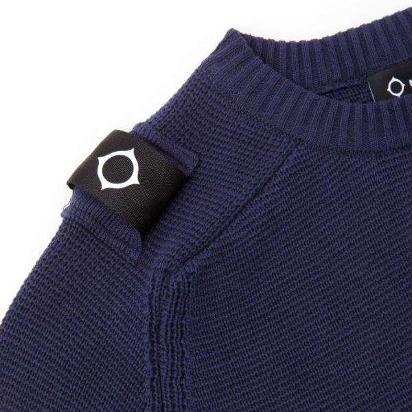 Ma.strum Milano Knitted Sweater Navy