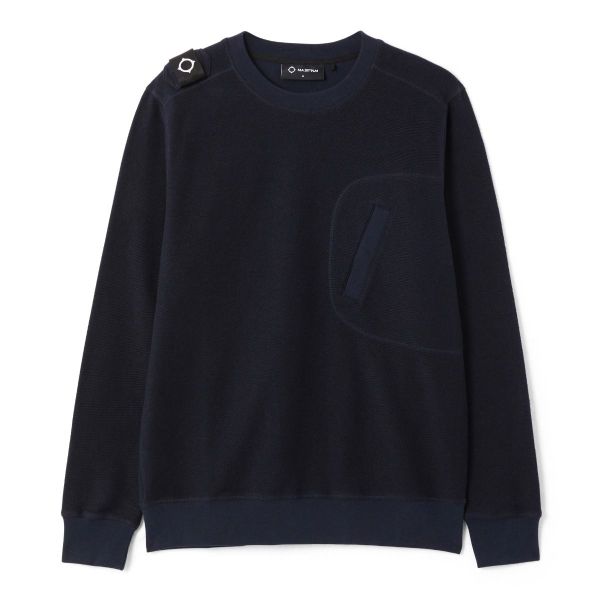 Mastrum Rev Loopback Sweater Navy