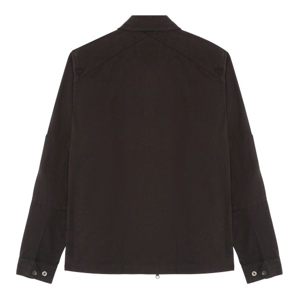 Mastrum Zip Front Overshirt Zwart