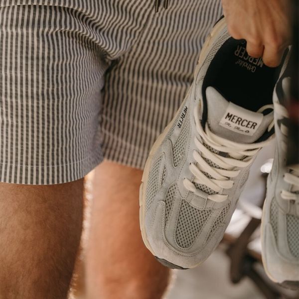 mercer amsterdam re-run sneaker grijs