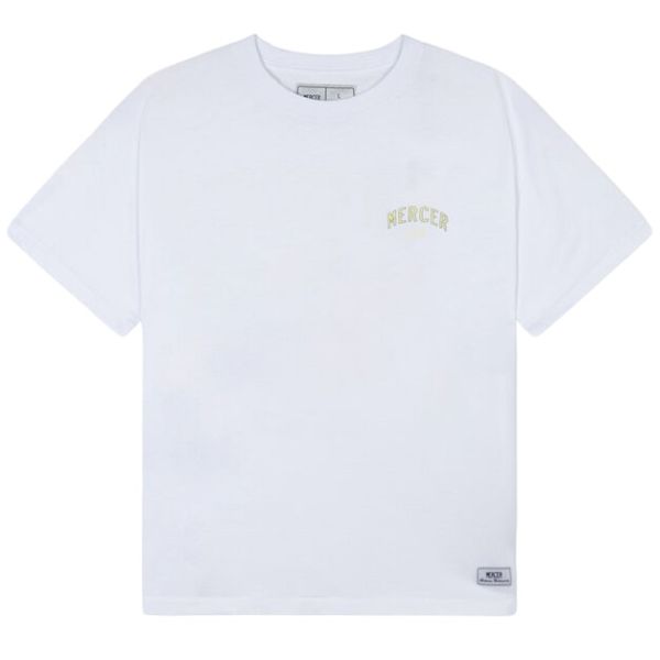 Mercer Amsterdam The Helmet T-shirt Wit