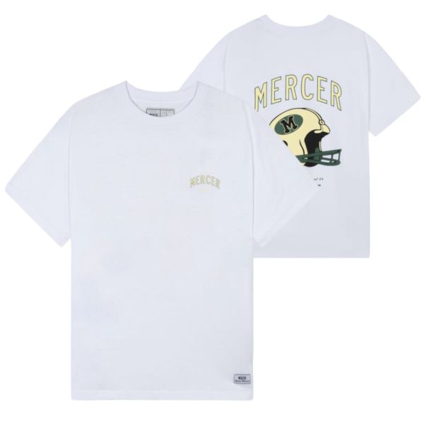 Mercer Amsterdam The Helmet T-shirt Wit
