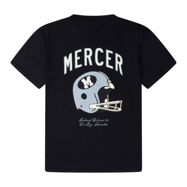 Mercer Amsterdam The Helmet T-shirt Zwart