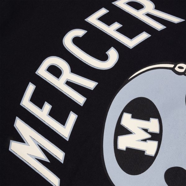 Mercer Amsterdam The Helmet T-shirt Zwart