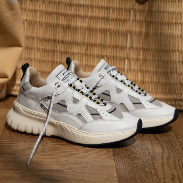Mercer Amsterdam The Jupiter Sneaker Wit