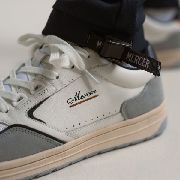 mercer amsterdam the player sneaker wit grijs