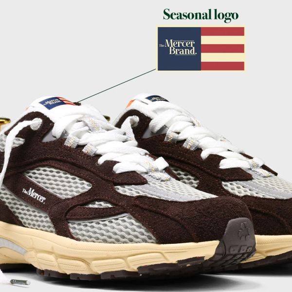 Mercer Amsterdam The Re-Run Americana Sneaker Bruin
