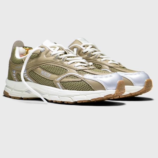 Mercer Amsterdam The Re-Run Cactus Sneaker Bruin/Groen