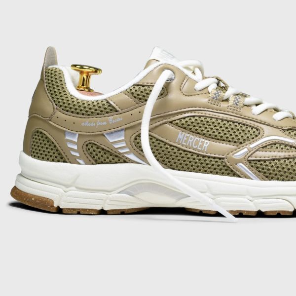 Mercer Amsterdam The Re-Run Cactus Sneaker Bruin/Groen