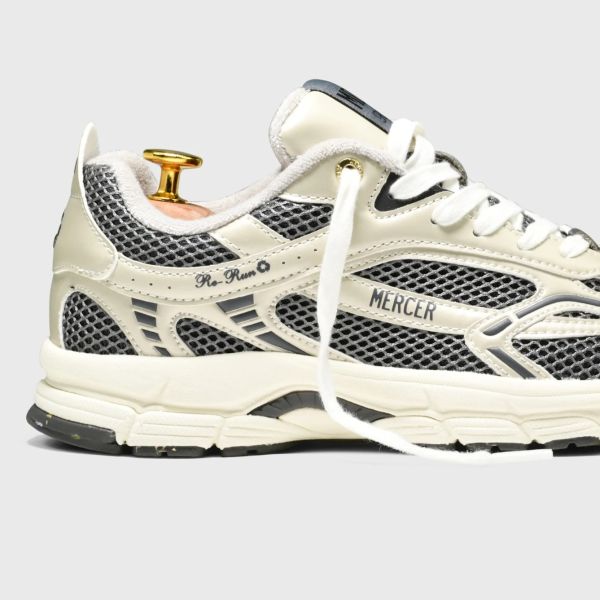 Mercer Amsterdam The Re-Run Champagne Sneaker Grijs/Off White