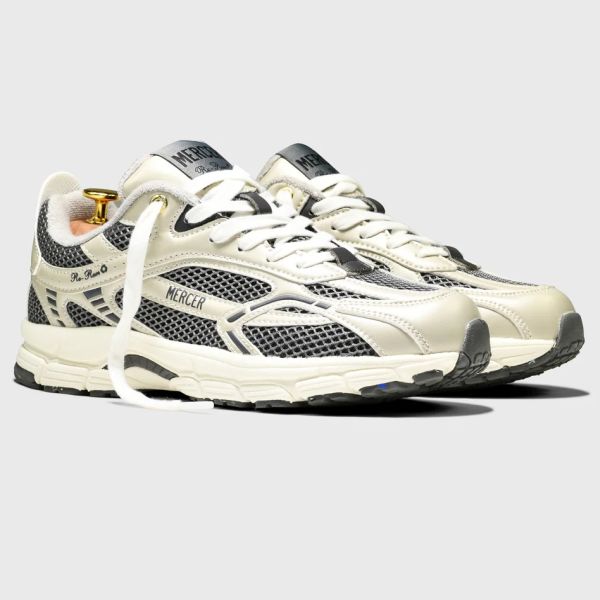 Mercer Amsterdam The Re-Run Champagne Sneaker Grijs/Off White