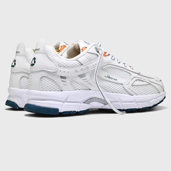 Mercer Amsterdam The Re-Run City Sneaker Wit/Oranje