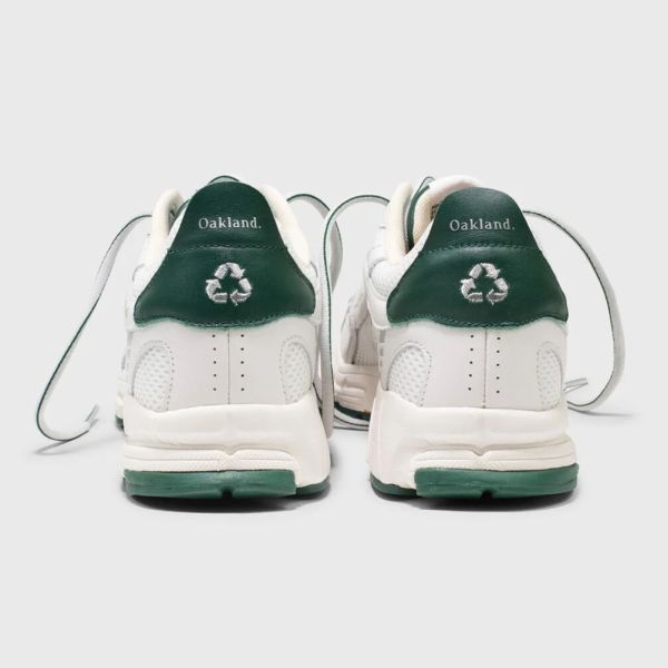 Mercer Amsterdam The Re-Run City Sneaker Wit/Groen