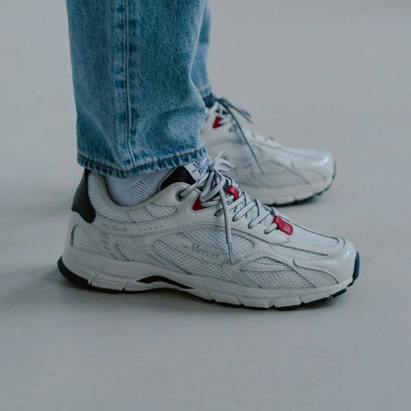 Mercer Amsterdam The Re-Run City Sneaker Wit/Navy