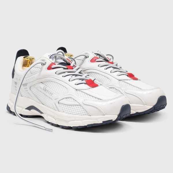 Mercer Amsterdam The Re-Run City Sneaker Wit/Navy