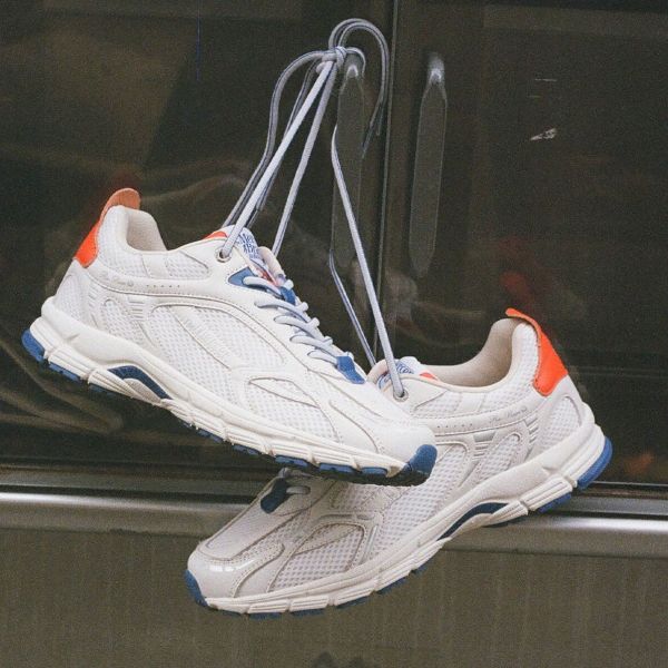 Mercer Amsterdam The Re-Run City Sneaker Wit/Oranje