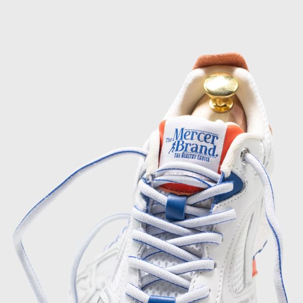 Mercer Amsterdam The Re-Run City Sneaker Wit/Oranje