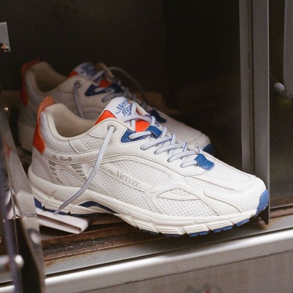 Mercer Amsterdam The Re-Run City Sneaker Wit/Oranje