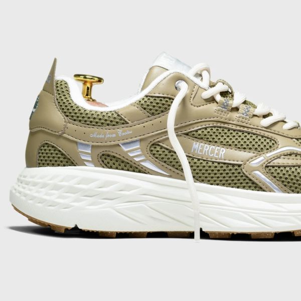 Mercer Amsterdam The Re-Run MAX Cactus Sneaker Bruin/Groen