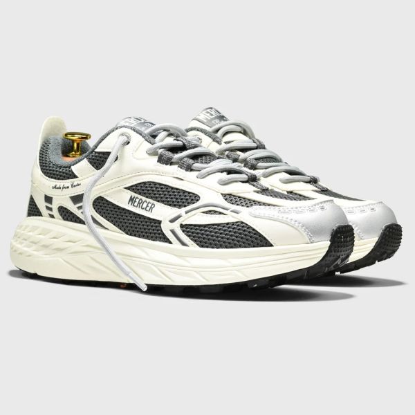 Mercer Amsterdam The Re-Run MAX Cactus Sneaker Wit/Zwart