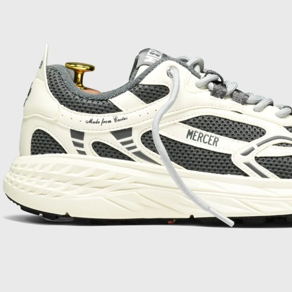 Mercer Amsterdam The Re-Run MAX Cactus Sneaker Wit/Zwart