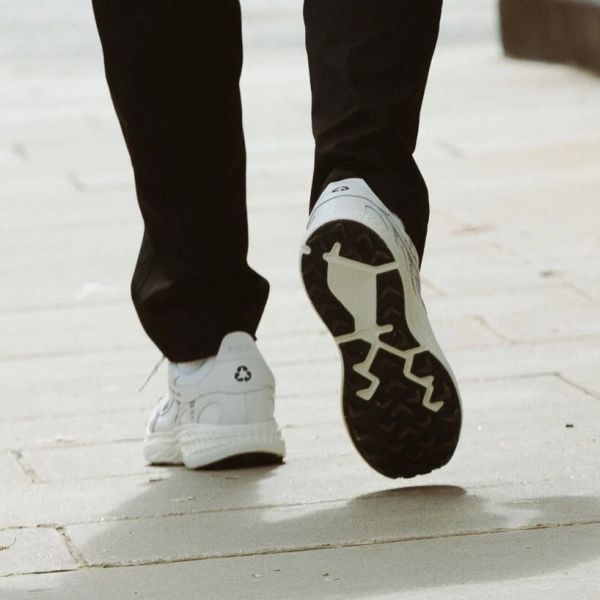 Mercer Amsterdam The Re-Run MAX Nappa Sneaker Wit