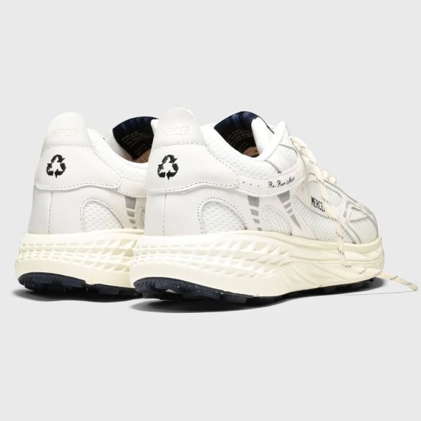Mercer Amsterdam The Re-Run MAX Nappa Sneaker Wit