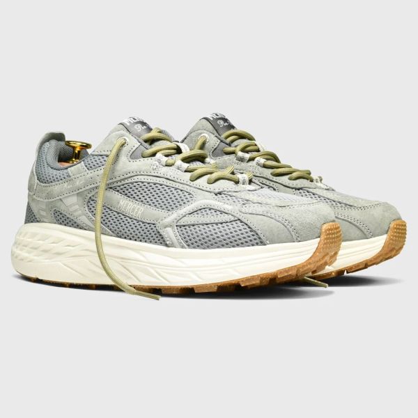 Mercer Amsterdam The Re-Run MAX Nubuck Sneaker Groen