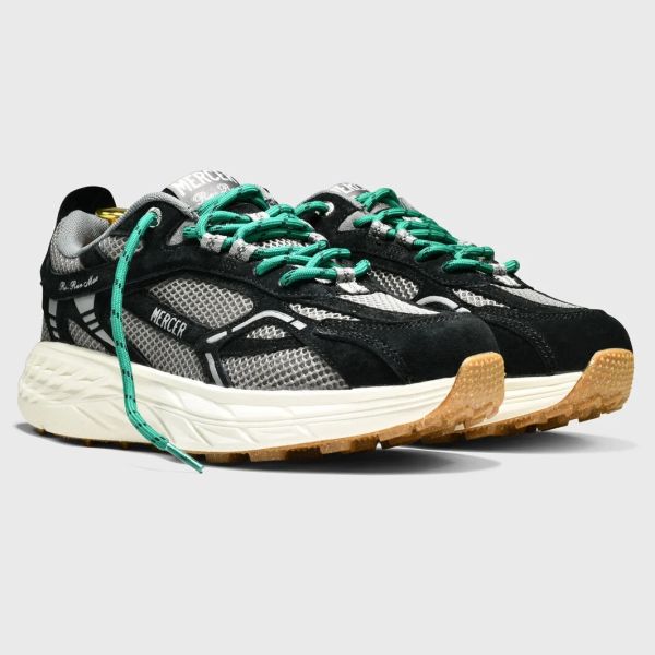 Mercer Amsterdam The Re-Run MAX Nubuck Sneaker Zwart