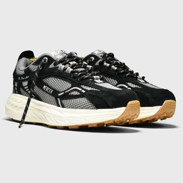 Mercer Amsterdam The Re-Run MAX Nubuck Sneaker Zwart