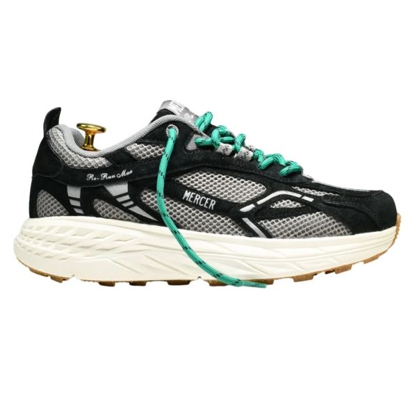Mercer Amsterdam The Re-Run MAX Nubuck Sneaker Zwart