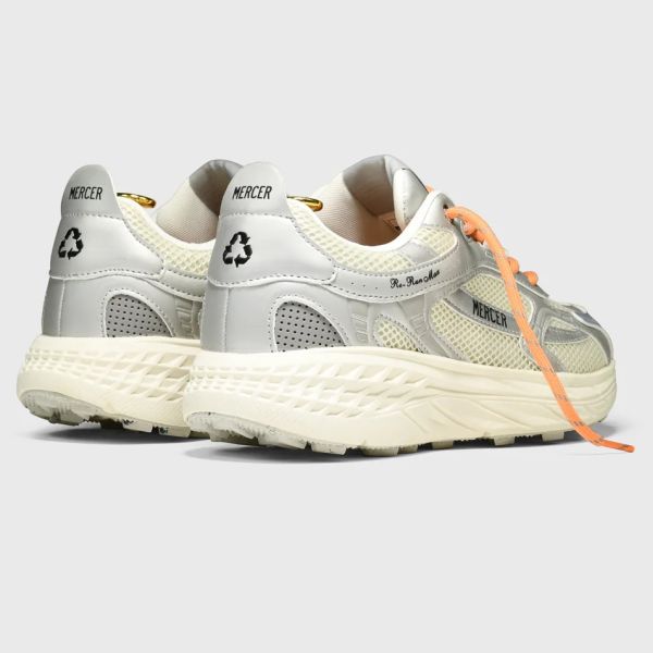 Mercer Amsterdam The Re-Run MAX Silver Surfer Sneaker Zilver