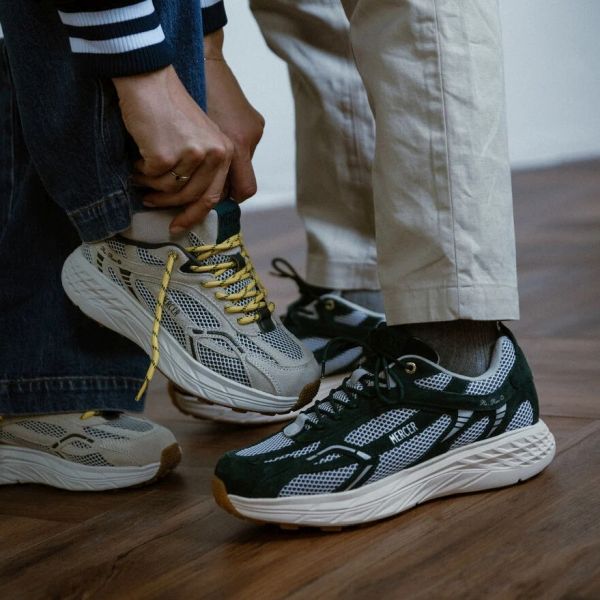 Mercer Amsterdam The Re-Run MAX Sneaker Donker Groen