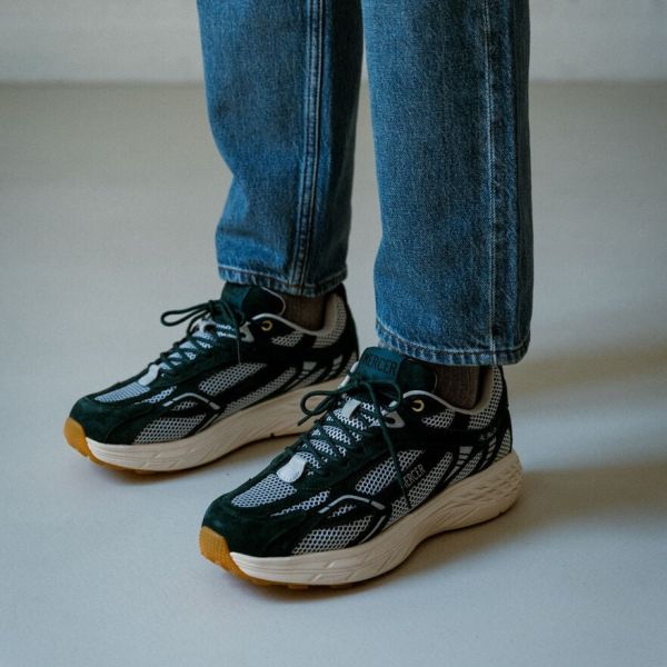 Mercer Amsterdam The Re-Run MAX Sneaker Donker Groen