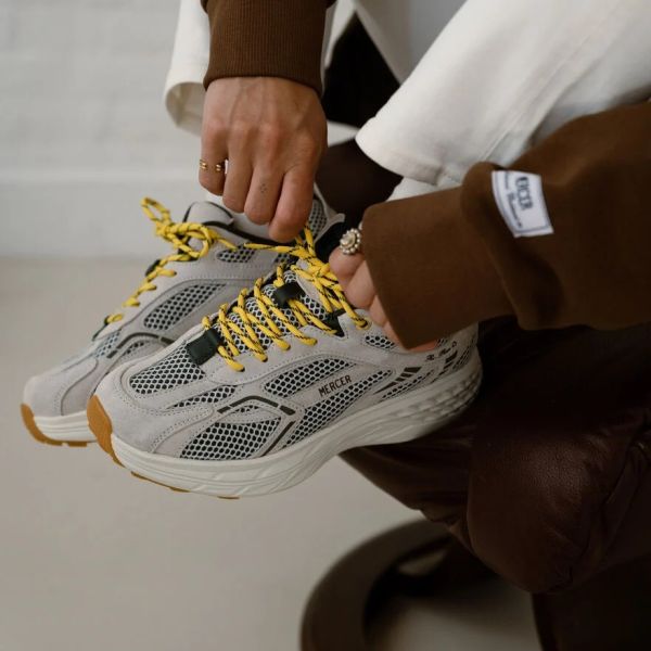 Mercer Amsterdam The Re-Run MAX Sneaker Licht Grijs