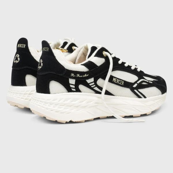 Mercer Amsterdam The Re-Run MAX Sneaker Zwart/Wit