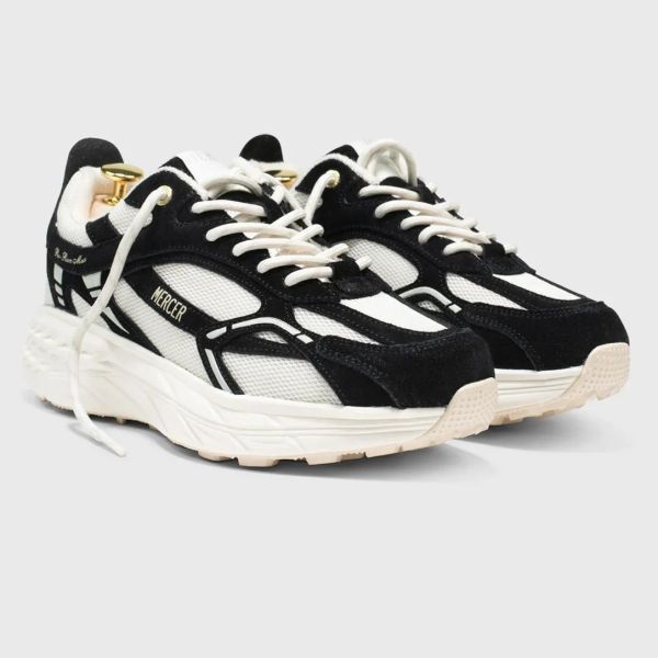 Mercer Amsterdam The Re-Run MAX Sneaker Zwart/Wit