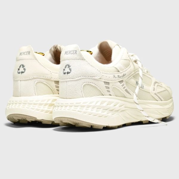 Mercer Amsterdam The Re-Run MAX Suede Sneaker Off White