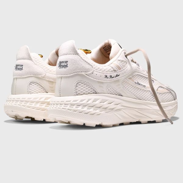 Mercer Amsterdam The Re-Run MAX Suede Sneaker Wit