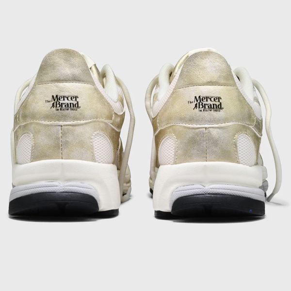 Mercer Amsterdam The Re-Run Metallic Sneaker Goud