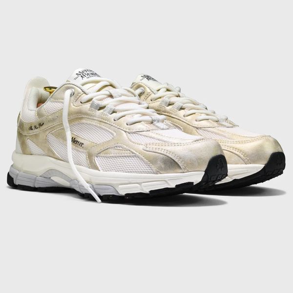 Mercer Amsterdam The Re-Run Metallic Sneaker Goud