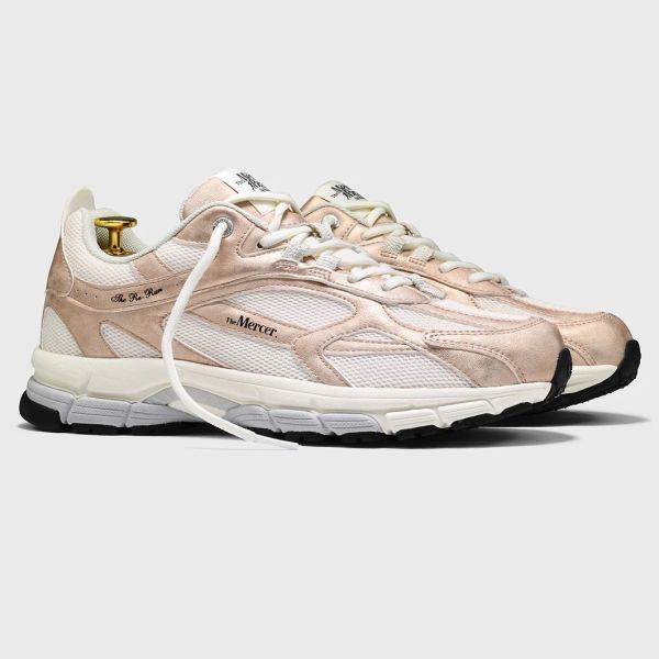 Mercer Amsterdam The Re-Run Metallic Sneaker Roze