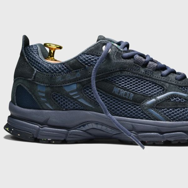 Mercer Amsterdam The Re-Run Monochrome Sneaker Navy