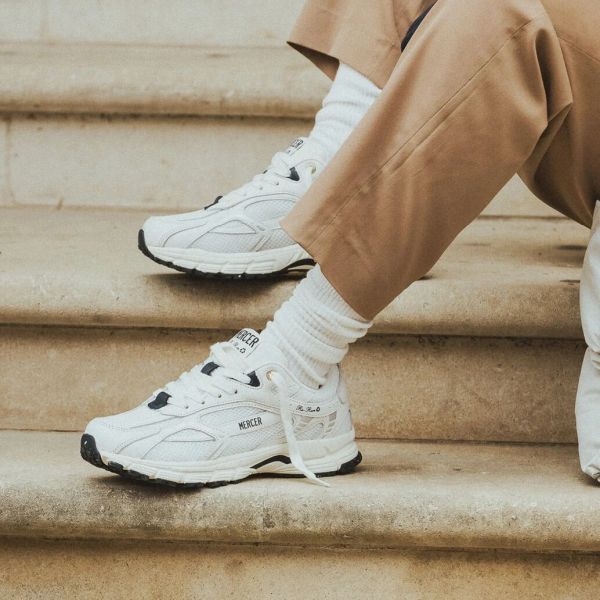 Mercer Amsterdam The Re-Run Nappa Sneaker Wit
