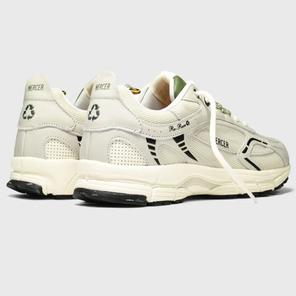 Mercer Amsterdam The Re-Run Nappa Sneaker Grijs/Off White