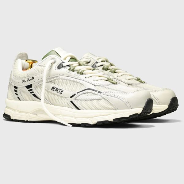 Mercer Amsterdam The Re-Run Nappa Sneaker Grijs/Off White