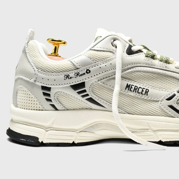 Mercer Amsterdam The Re-Run Nappa Sneaker Grijs/Off White